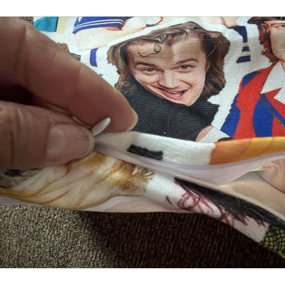 Stranger Things Steve Harrington Throw Pillowcase Pair 16”x16”.  New In Package!
